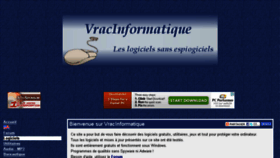 What Vracinformatique.com website looked like in 2013 (10 years ago)