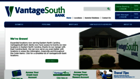What Vantagesouth.com website looked like in 2013 (10 years ago)