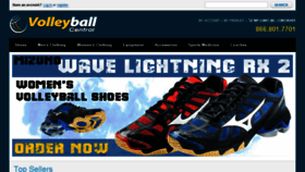 What Volleyballcentral.net website looked like in 2013 (10 years ago)