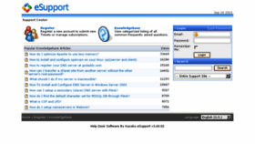 What Virtacoresupport.com website looked like in 2013 (10 years ago)