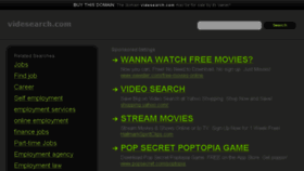 What Videsearch.com website looked like in 2013 (10 years ago)