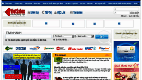 What Vietsales.com website looked like in 2013 (10 years ago)