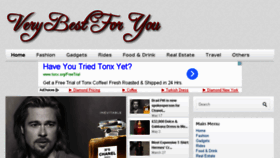 What Verybestforyou.com website looked like in 2013 (10 years ago)