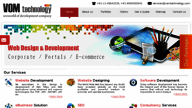 What Vomtechnology.com website looked like in 2013 (10 years ago)