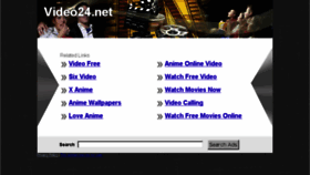 What Video24.net website looked like in 2013 (10 years ago)
