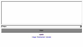 What Vpaste.net website looked like in 2013 (10 years ago)