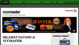 What Vccmaster.com website looked like in 2013 (10 years ago)