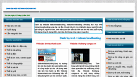 What Vietnamheadhunting.com website looked like in 2013 (10 years ago)