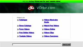 What Vorbe.com website looked like in 2013 (10 years ago)