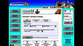 What Viviendas24.com website looked like in 2013 (10 years ago)