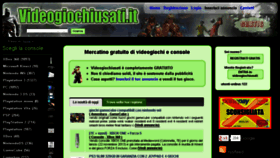What Videogiochiusati.it website looked like in 2013 (10 years ago)
