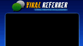 What Viralreferrer.com website looked like in 2013 (10 years ago)