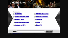 What Vid2mp4.net website looked like in 2013 (10 years ago)