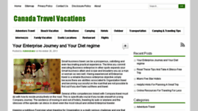 What Vacations-in-quebec-canada.com website looked like in 2013 (10 years ago)