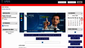 What Virtual.upds.edu.bo website looked like in 2014 (10 years ago)