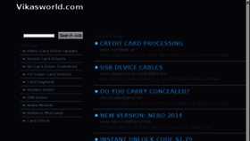 What Vikasworld.com website looked like in 2014 (10 years ago)