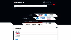 What Venso.pl website looked like in 2014 (10 years ago)