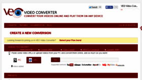 What Veovideoconverter.com website looked like in 2014 (10 years ago)