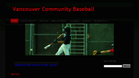 What Vancouverbaseball.com website looked like in 2014 (10 years ago)