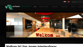 What Vanassem.nl website looked like in 2014 (10 years ago)