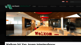 What Vanassem.nl website looked like in 2014 (12 years ago)