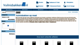 What Vuilnisbakken.nl website looked like in 2014 (10 years ago)
