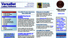 What Versabet.com website looked like in 2014 (10 years ago)