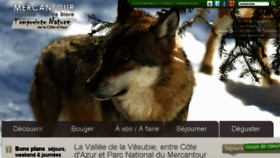 What Vesubie-mercantour.com website looked like in 2014 (10 years ago)