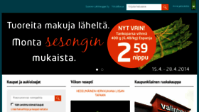 What Valintatalo.fi website looked like in 2014 (10 years ago)
