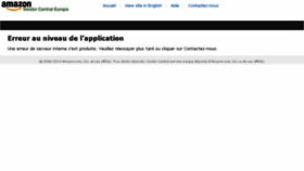 What Vendorcentral.amazon.fr website looked like in 2014 (10 years ago)
