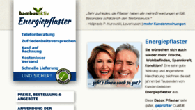 What Vitalpflaster.eu website looked like in 2014 (9 years ago)