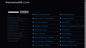 What Veenamalik.com website looked like in 2014 (10 years ago)