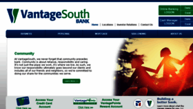 What Vantagesouth.com website looked like in 2014 (10 years ago)