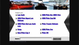 What Vietsub.info website looked like in 2014 (9 years ago)