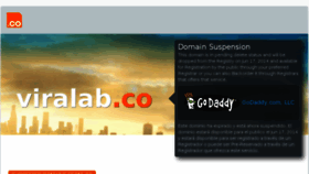 What Viralab.co website looked like in 2014 (9 years ago)