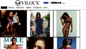 What Viloux.com website looked like in 2014 (9 years ago)