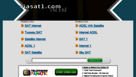 What Viasat1.com website looked like in 2014 (9 years ago)