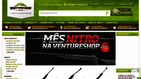 What Ventureshop.com.br website looked like in 2014 (9 years ago)