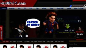 What Vipfifa14.com website looked like in 2014 (9 years ago)