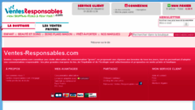 What Ventes-responsables.com website looked like in 2014 (9 years ago)