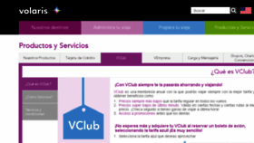 What Volarisclub.com website looked like in 2014 (9 years ago)