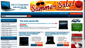 What Val-u-computers.co.uk website looked like in 2014 (9 years ago)