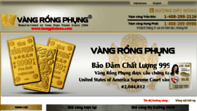 What Vangrongphung.com website looked like in 2014 (9 years ago)
