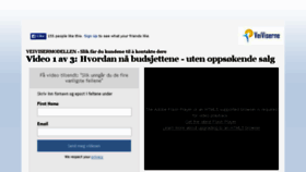 What Veivisere.no website looked like in 2014 (9 years ago)