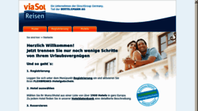 What Viasol-reisen.de website looked like in 2014 (9 years ago)