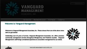 What Vanguardmgt.com website looked like in 2014 (9 years ago)