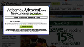What Vitacost.com website looked like in 2014 (9 years ago)