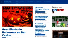 What Virtualrioja.es website looked like in 2014 (9 years ago)