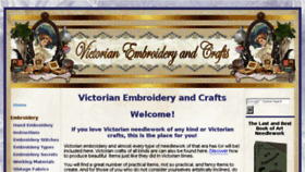 What Victorian-embroidery-and-crafts.com website looked like in 2014 (9 years ago)