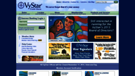 What Vystar.org website looked like in 2014 (9 years ago)